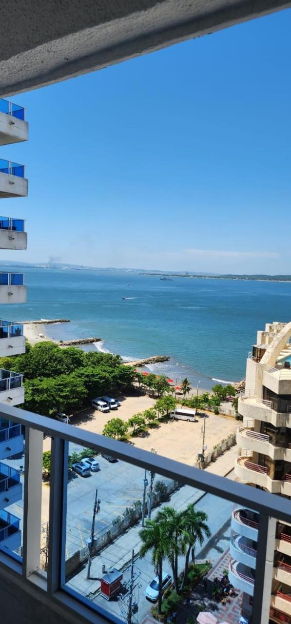 Apartamento Con Vista Al Laguito Y Al Mar Cartagena Eksteriør bilde