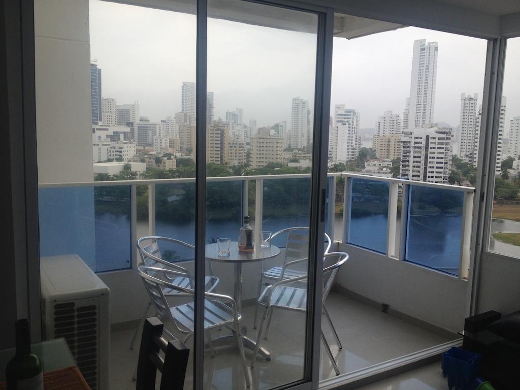 Apartamento Con Vista Al Laguito Y Al Mar Cartagena Eksteriør bilde