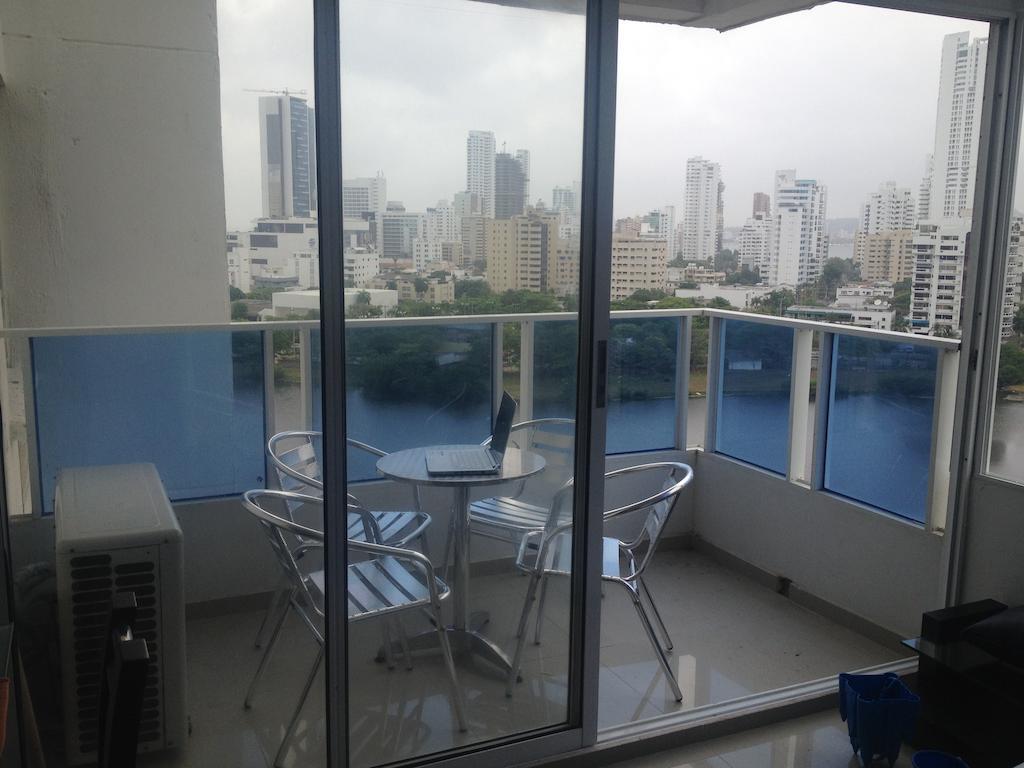 Apartamento Con Vista Al Laguito Y Al Mar Cartagena Eksteriør bilde