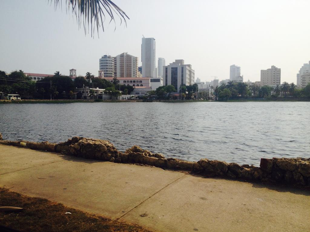 Apartamento Con Vista Al Laguito Y Al Mar Cartagena Eksteriør bilde
